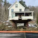 image for [OC] A house in the process of getting a new foundation