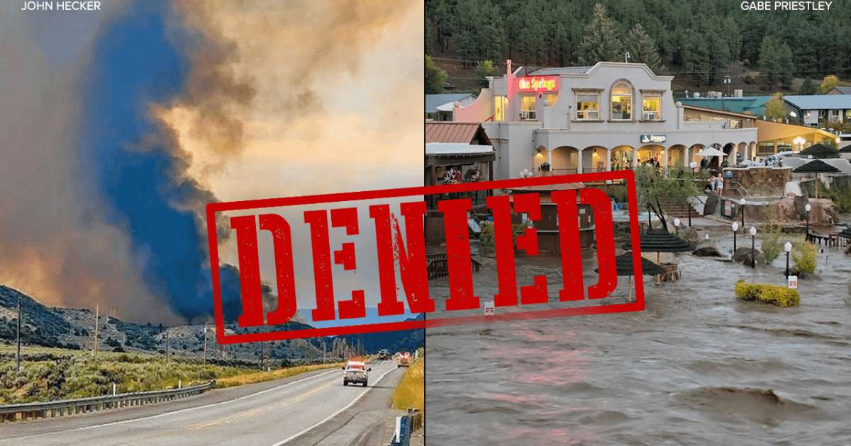 image for Trump rejects Colorado’s bid for federal disaster relief after fires, flooding