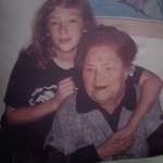 image for [OC] My great grandmother and I on her 104th birthday. She passed at 106 years old in 2014.