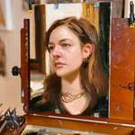 image for Portrait painting from a 4 hour live session. Avery, oil. (OC)