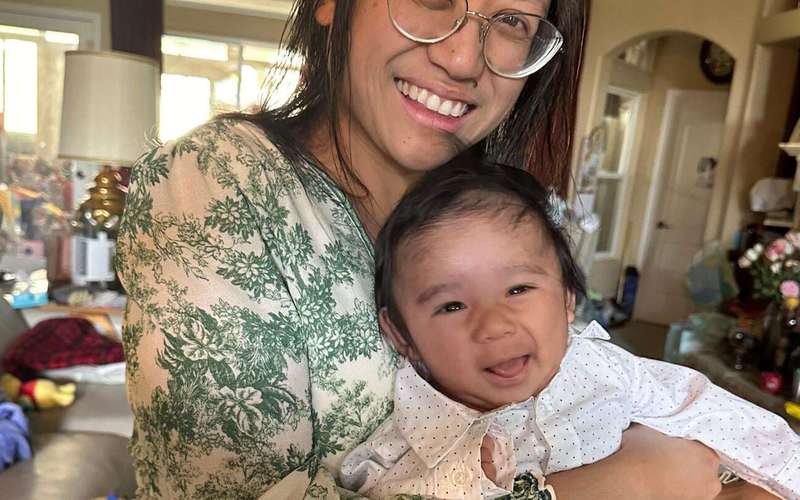 image for ‘The best gift ever': Baby is born after the rarest of pregnancies, defying all odds