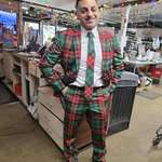 image for For 11 straight years I have been working on Xmas eve in a different Christmas suit.