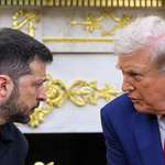 image for Zelenskyy meets with a birthday clown