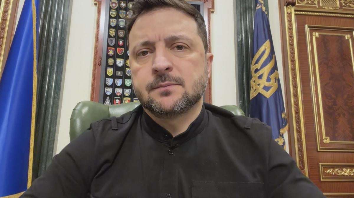 image for Zelenskyy: Antennas are installed on rooftops in Belarus to guide Shahed drones