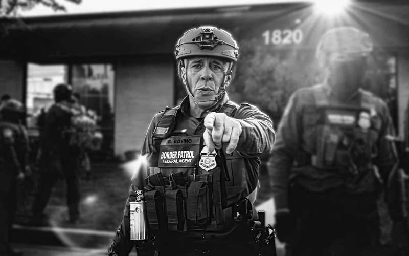 image for Justice Department Says Filming Immigration Raids Is 'Domestic Terrorism'