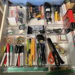 image for My wife organized the catch all drawer today and now I’m afraid to use it.