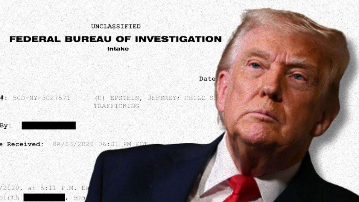 image for FBI tip alleged Trump witnessed Epstein victim's baby being killed, dumped in Lake Michigan