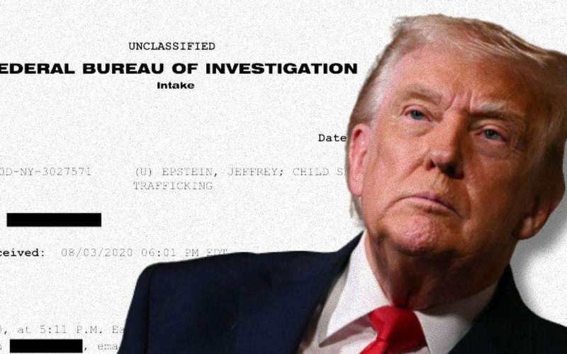 image for FBI tip alleged Trump witnessed Epstein victim's baby being killed, dumped in Lake Michigan