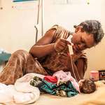 image for [OC] New mom feeds her baby, born weighing 1.3kg, at Kenyan refugee camp hospital after US aid cuts