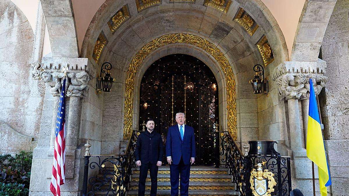 image for 'We have the makings of a deal,' Trump says after welcoming Zelenskyy at Mar-a-Lago