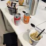 image for OC had dinner planned with friends, but had an accident. So they brought ramen to my hospital