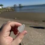 image for OC While hunting for sea glass, I found the Answer to Life, the Universe, and Everything… 42