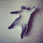 image for [OC] Bought a cookie cutter of a monkey. It looks more like the chalk outline of a murder victim