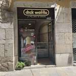 image for An ice cream shop selling dick shaped waffles in Girona, Spain (OC)