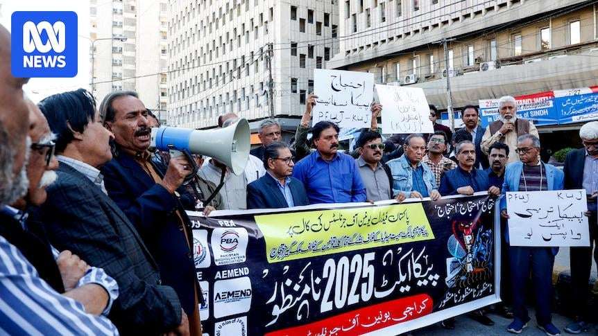 image for Pakistan court sentences journalists to life in prison over links to 2023 protests after Imran Khan's arrest