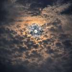 image for [OC] Yesterday's full moon