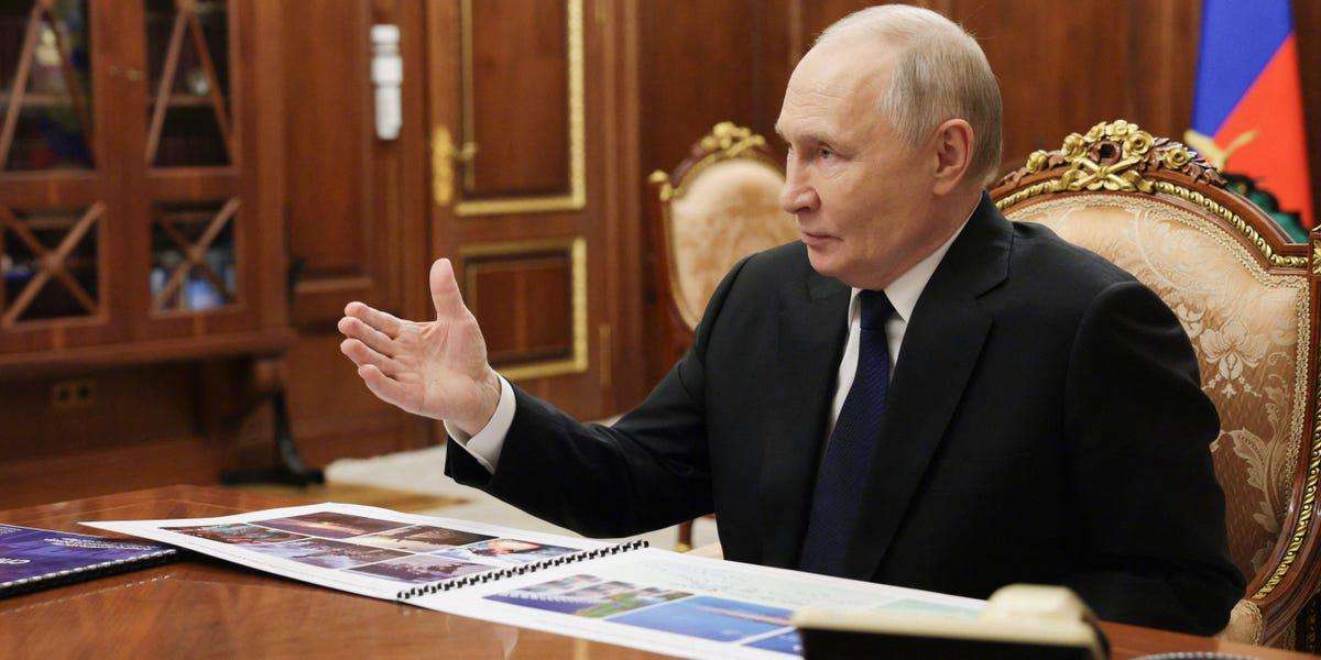 image for Putin Demands More Taxes As Russia's Wartime Economic Growth Slows