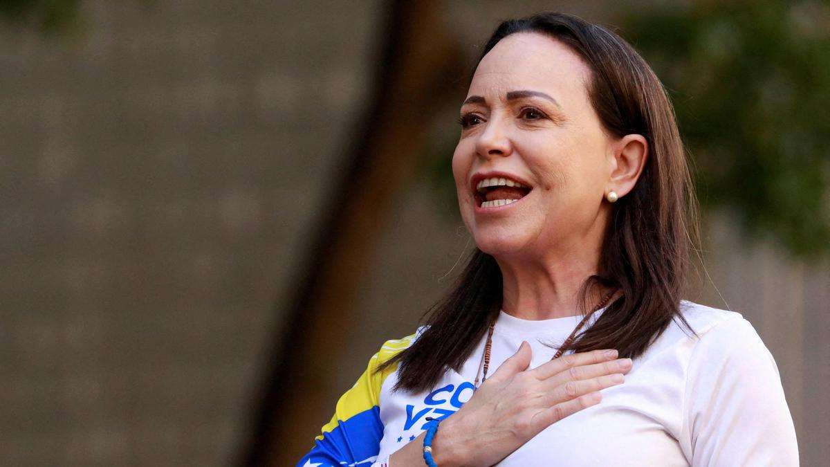 image for Venezuela opposition leader Machado says she hasn't spoken to Trump since October