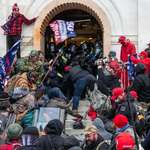 image for Insurrectionists force their way into the capitol (1/6/2021, Lev Radin)