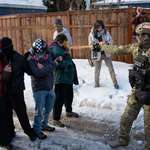 image for Federal Agent pepper spraying peaceful protesters following fatal ICE shooting in Minneapolis
