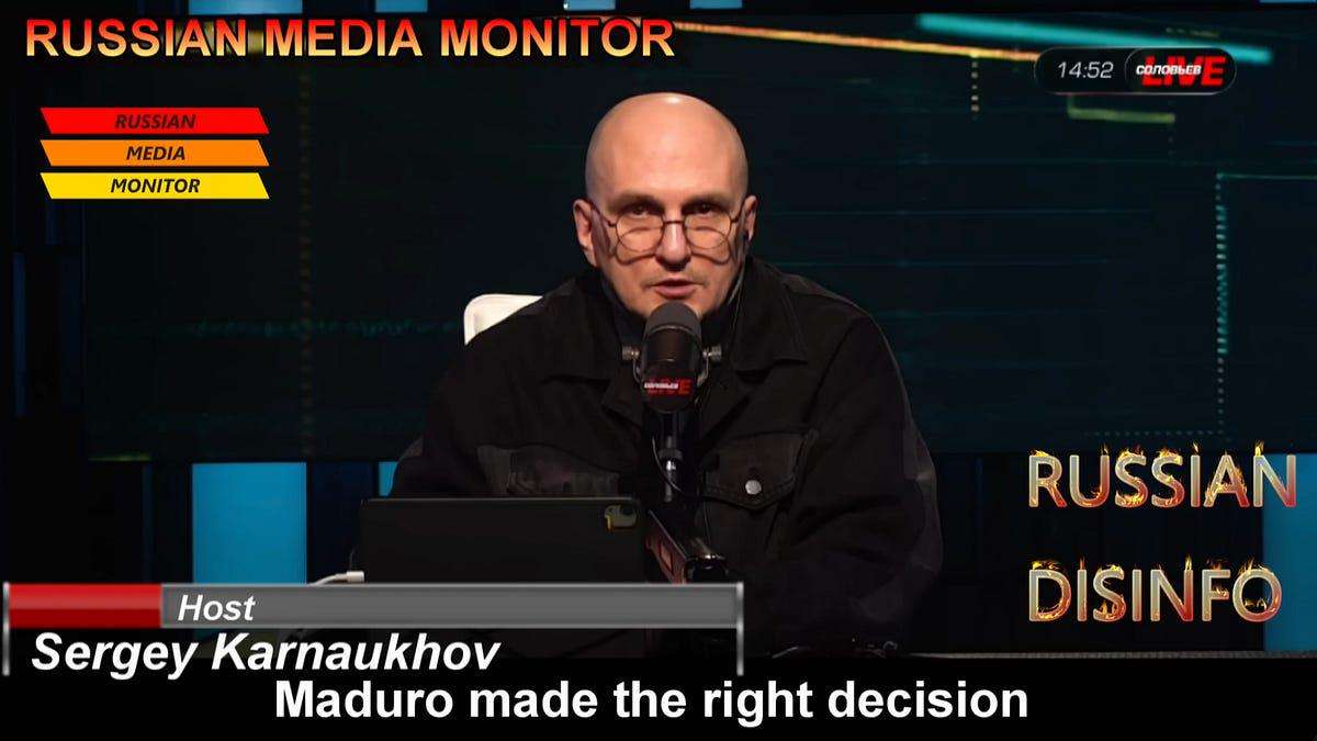 image for The Venezuela Raid Has Russian Heads Spinning