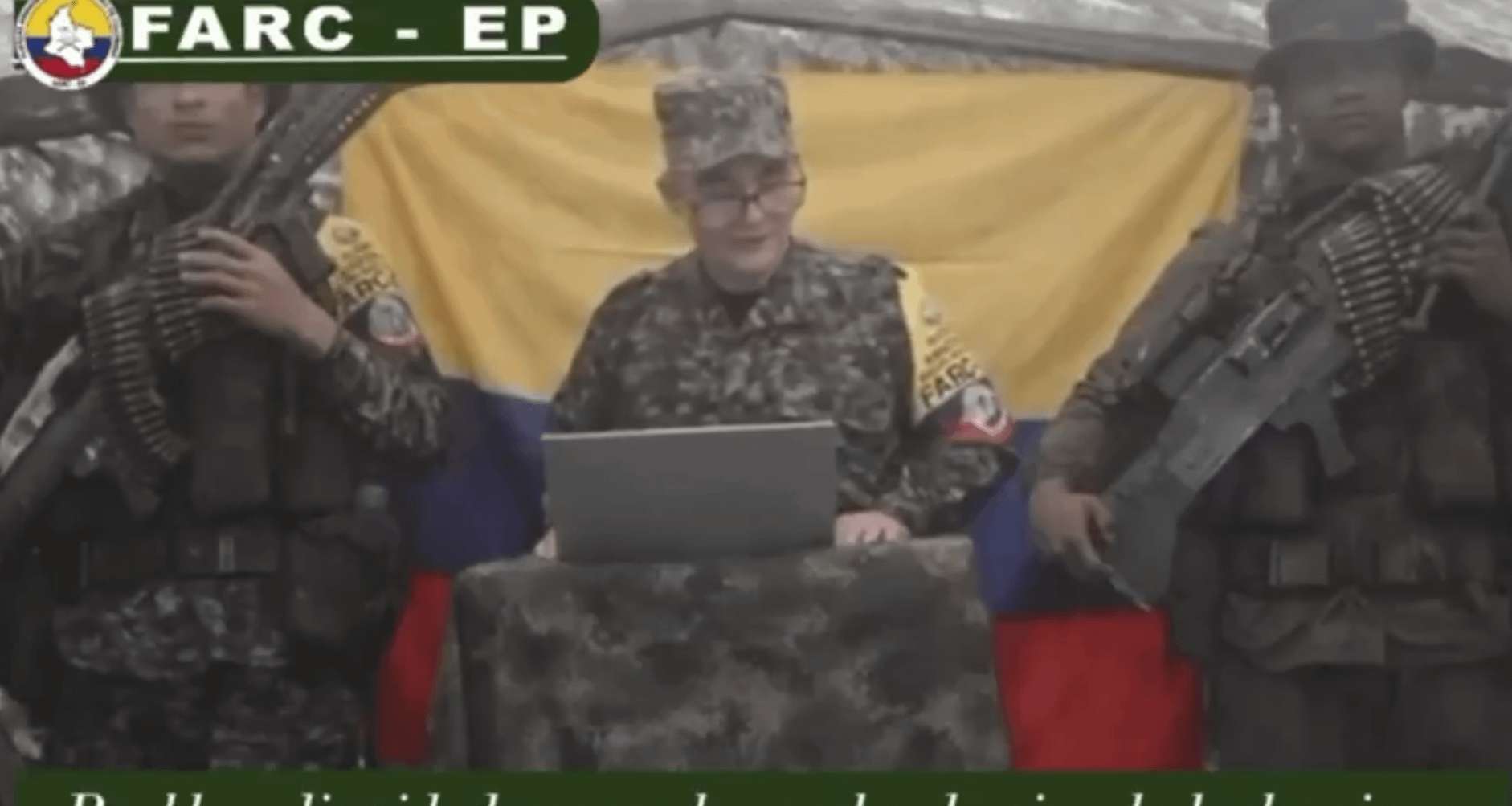 image for Top Colombian rebel commander calls for union of rebel groups against US
