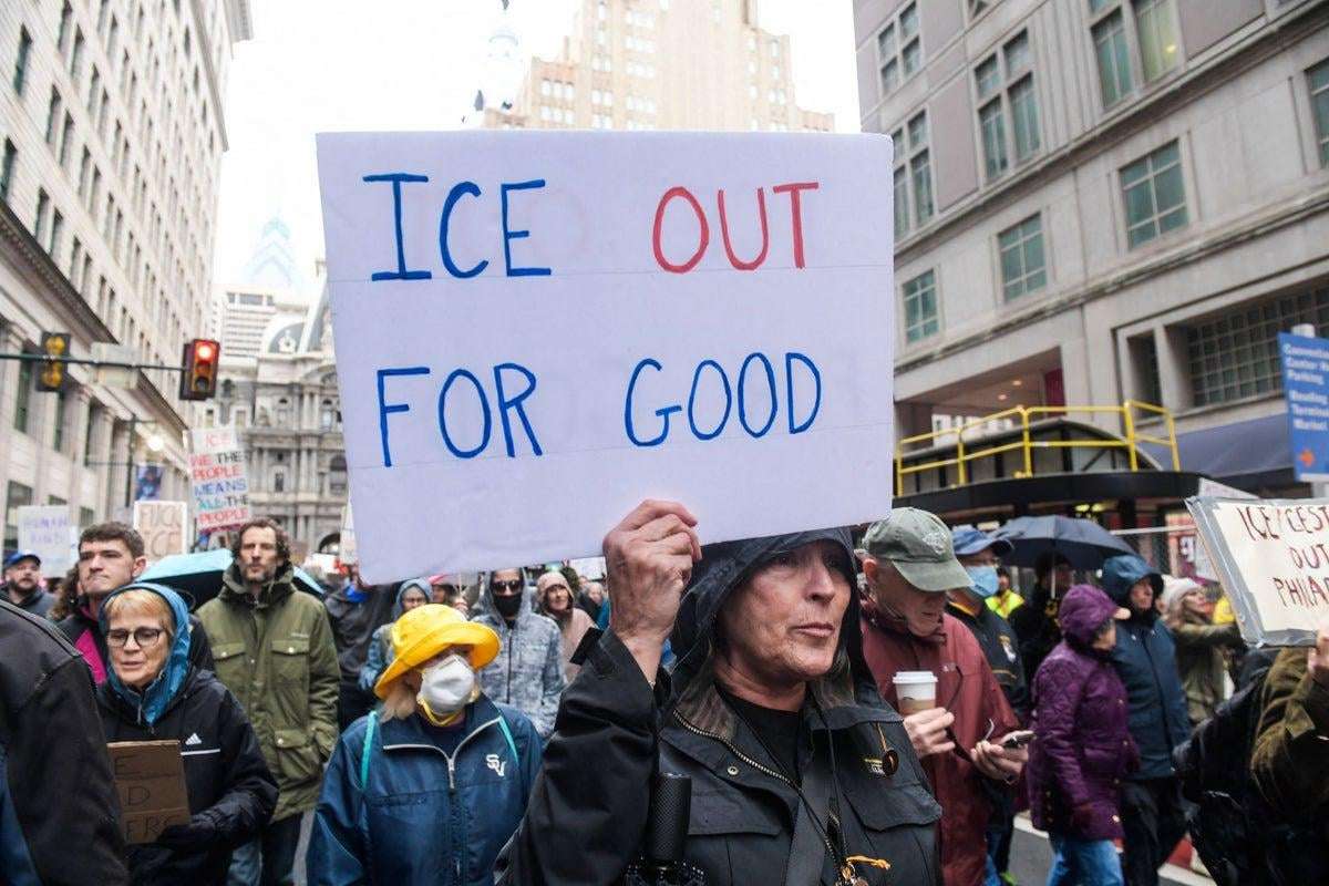 image for Thousands turn up for nationwide anti-ICE protests after killing of Renee Good as Minneapolis grieves