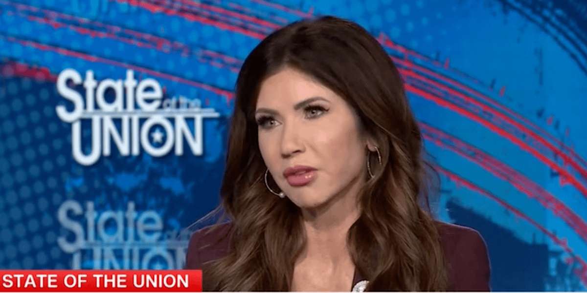 image for Kristi Noem Goes on TV and Lies Through Her Teeth (Again) About ICE Killing of Renee Nicole Good