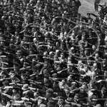 image for At a Nazi rally in 1936, one man stands defiant against national insanity.