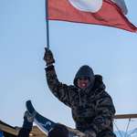 image for Please keep the people of Greenland in your thoughts. This is their flag! [OC]
