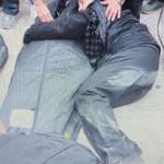 image for IRANIAN HOLOCAUST: The last embrace of a mother in Tehran's Morgue.