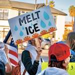 image for My 75-year-old mother at a protest.