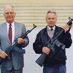 image for Creator of the M16 with AK-47 and creator of the AK-47 with M16