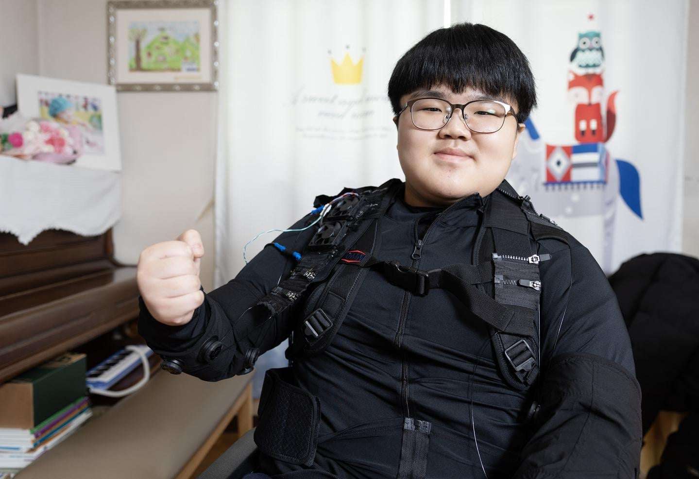 image for Fabric-like exoskeleton made possible by Samsung donation giving people new strength