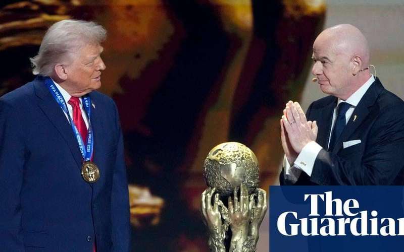 image for Growing sense of embarrassment at Fifa over Donald Trump peace prize