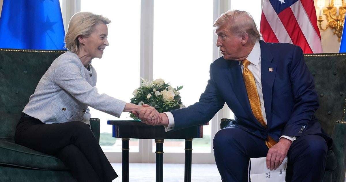 image for E.U. halts approval of U.S. trade deal after Trump's Greenland tariff threat