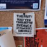 image for [OC] Orwell quote outside a bar in Montana