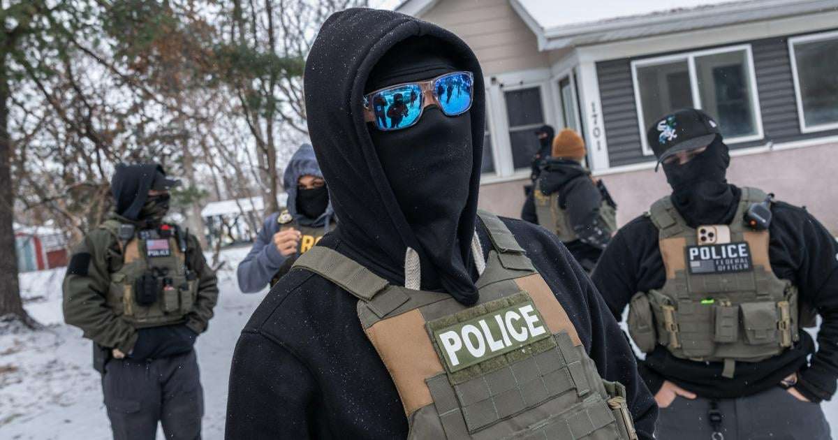 image for ICE says its officers can forcibly enter homes during immigration operations without judicial warrants: 2025 memo
