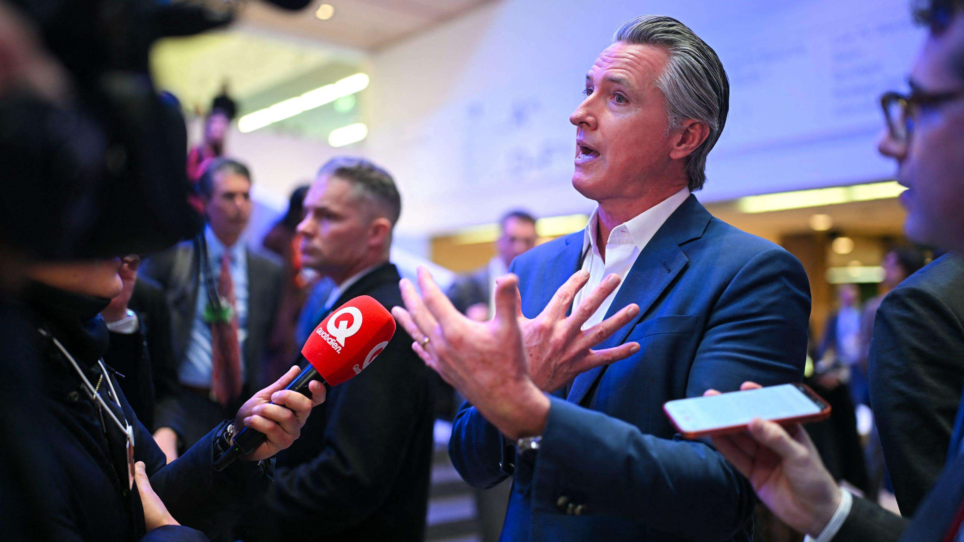 image for Gov. Newsom denied entry in USA House due to pressure from White House