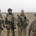 image for Just 4 Canadians (me on the far right) doing nothing for the USA in Kandahar, Afghanistan (2009).