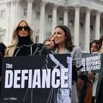 image for AOC and Paris Hilton advocating for the DEFIANCE ACT