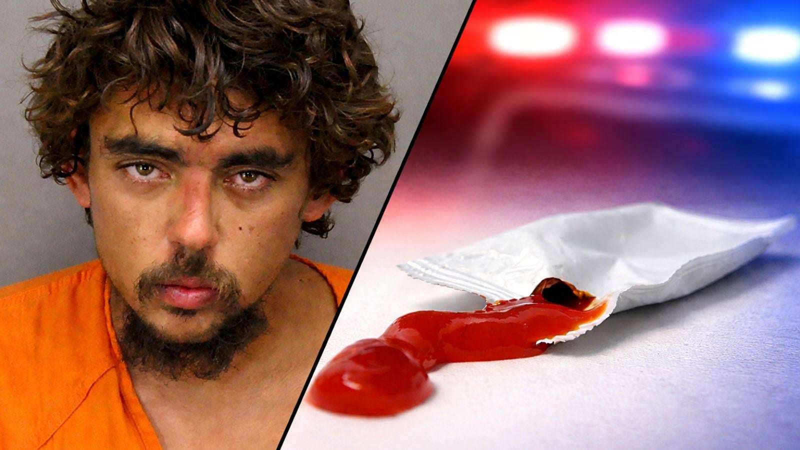image for Florida man arrested for using ketchup packet as weapon, faces 5 years in prison