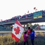 image for Welcoming home a young Canadian that was killed in Afghanistan while doing nothing for the USA