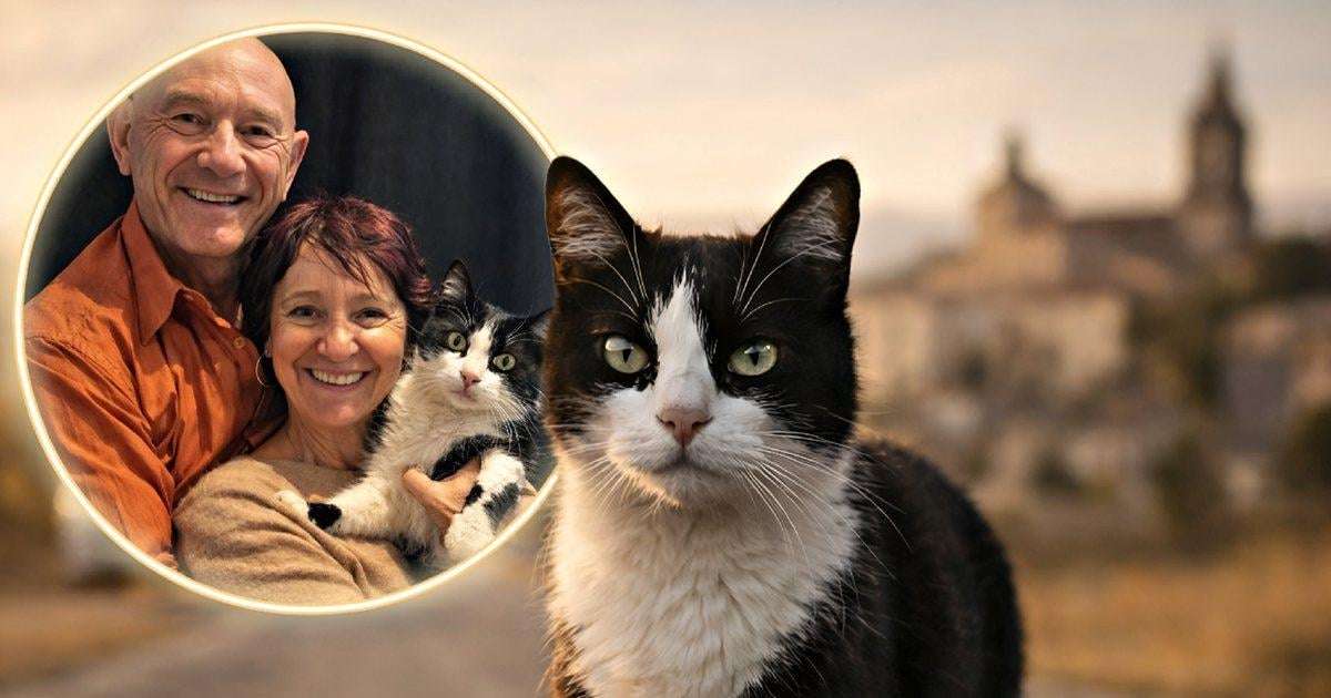 image for The story of the cat that has amazed the world: Lost in Spain, travels 250 km to return to its owners' home in France after 5 months