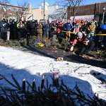 image for OC: People pay respects near where Alex Pretti was shot and killed by federal agents in Minneapolis