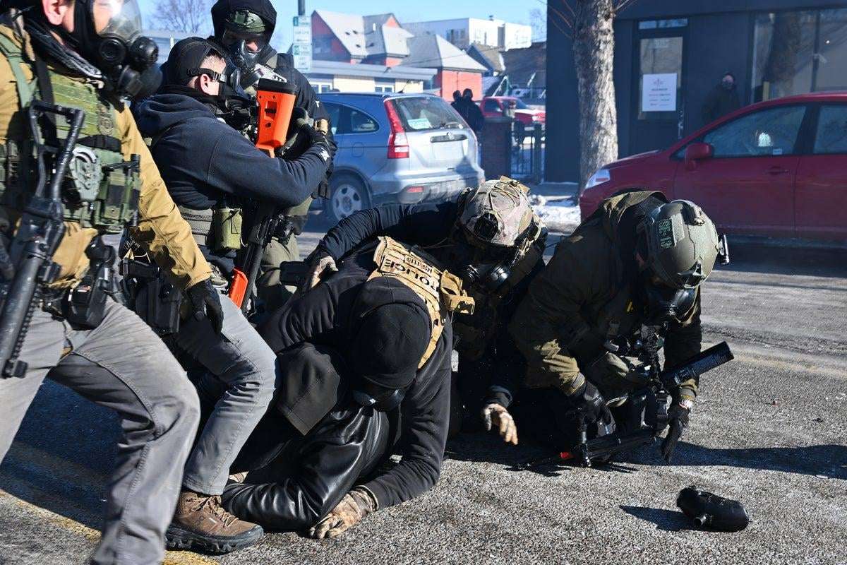 image for Doctor who attended to shot protester says agents were counting bullet holes rather than administering CPR