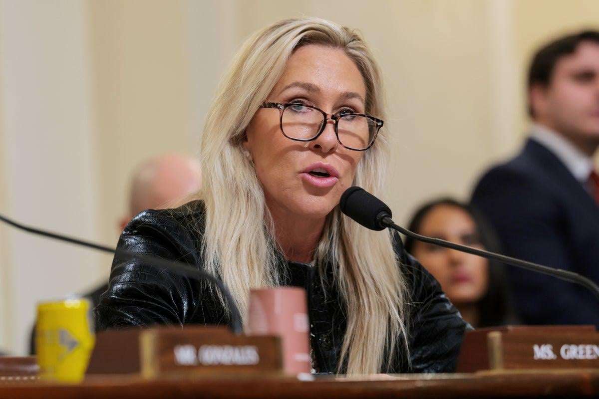 image for MTG defends protester shot by DHS and says people need to lose their ‘blinders’: ‘You are all being incited into civil war’