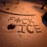 image for [OC] My (super MAGA) TX HOA forbids political signs. Come fine me for writing in snow!! 🤪