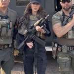 image for [OC] Kristi Noem improperly holding a loaded weapon pointed directly at an ICE agent’s head