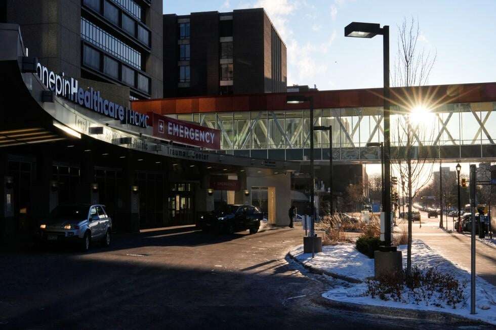 image for ICE claim that a man shattered his skull running into wall triggers tension at a Minnesota hospital